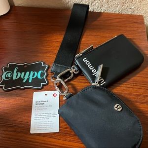 SOLD-Sold out Lululemon Dual Pouch Wristlet